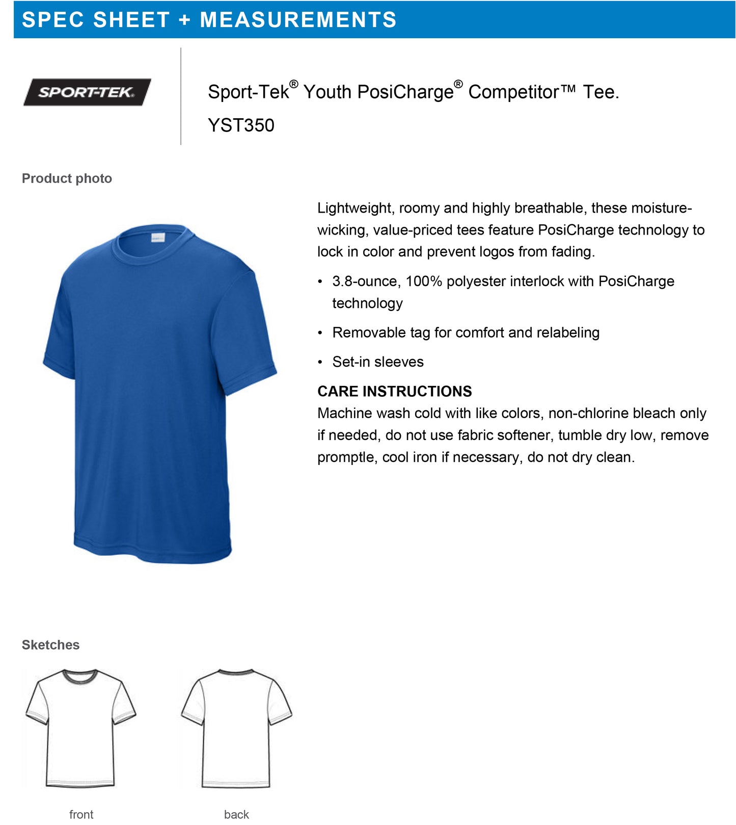 SPYS Dri-Fit Short Sleeve Shirt