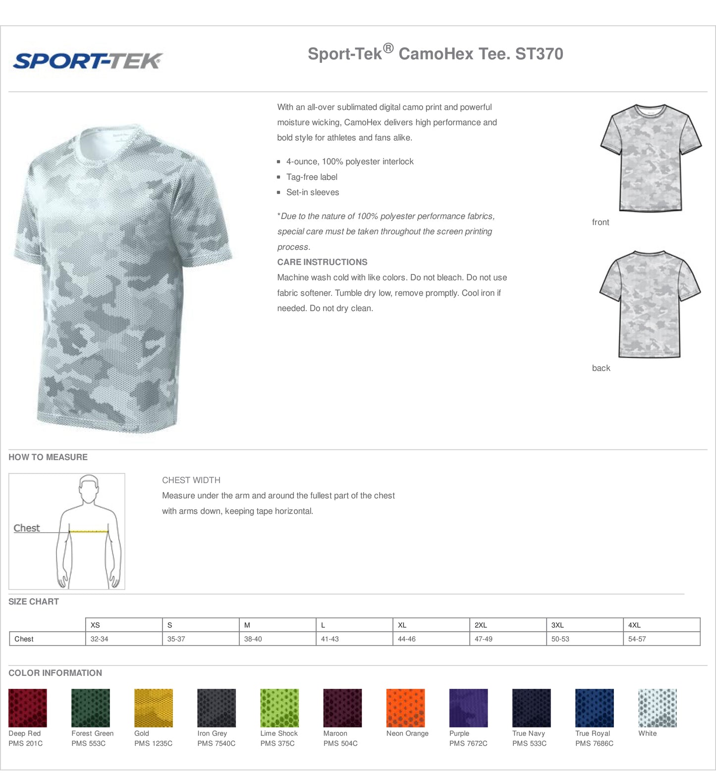 SPYS SuperPig Camo Hex Short Sleeve Shirt