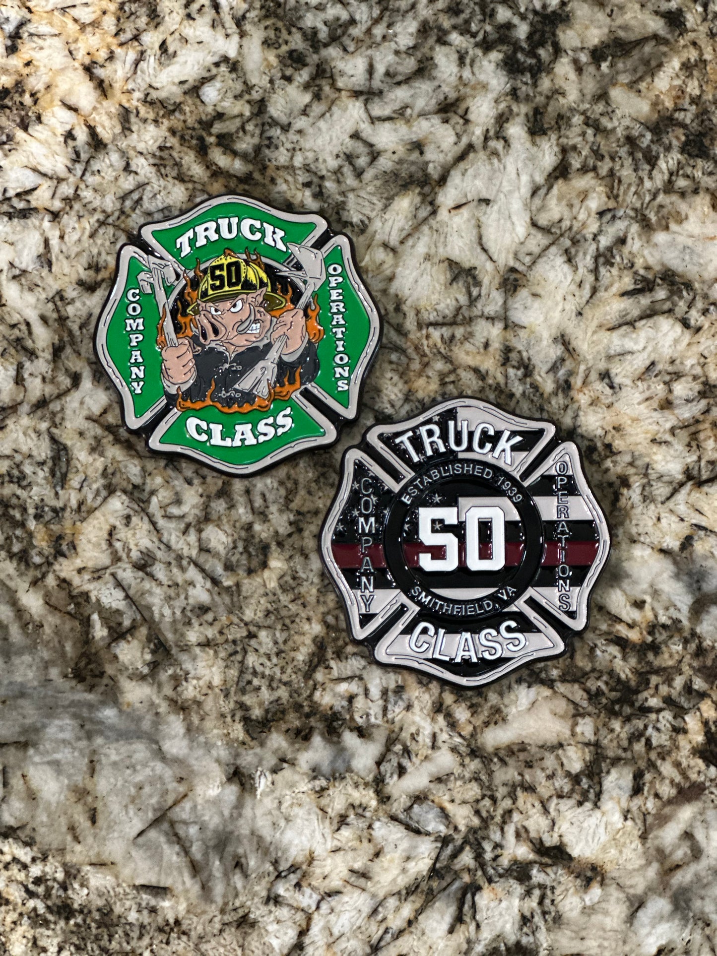 SVFD Truck Class Coin