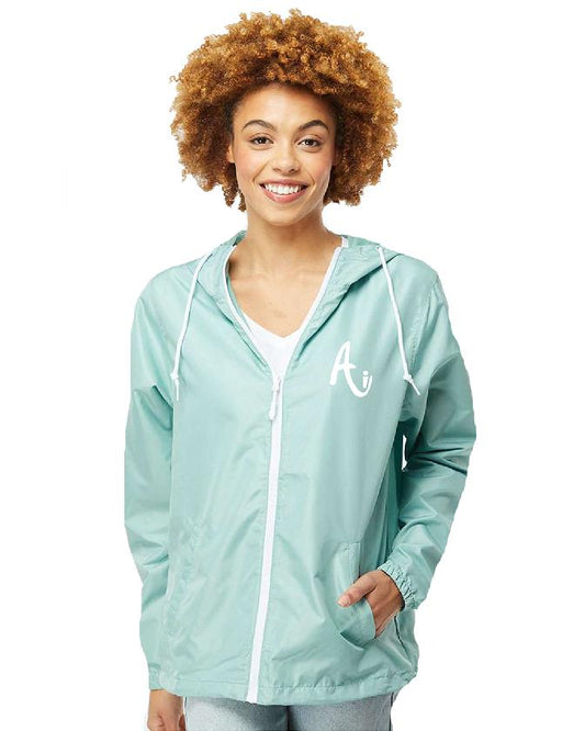 Ai Circle Logo Lightweight Windbreaker