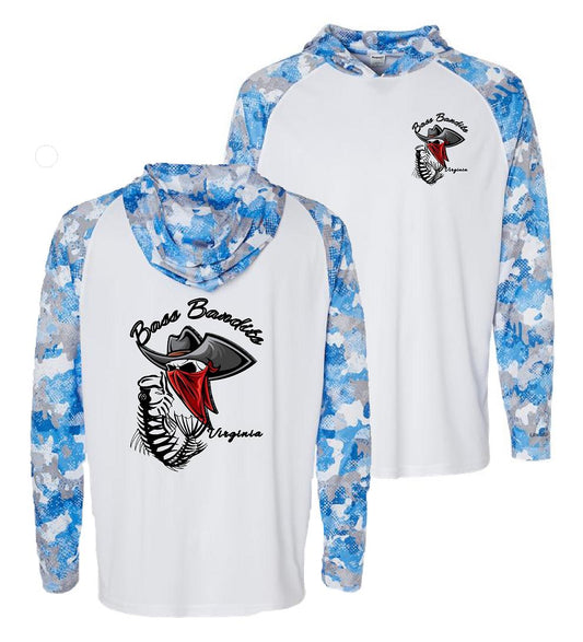 Bass Bandits Long Sleeve Hooded Shirt