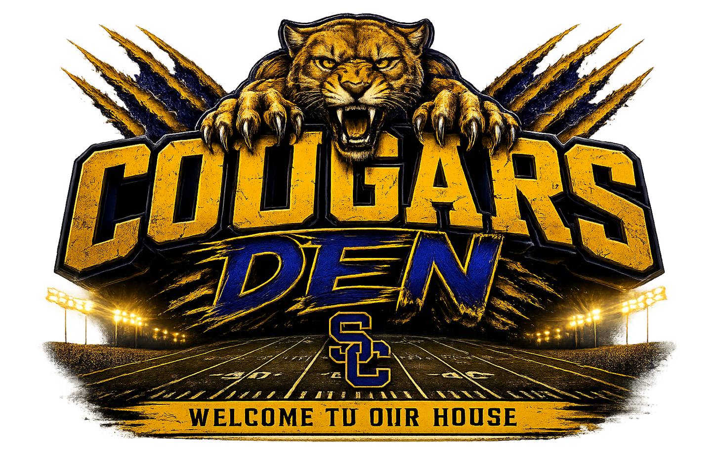 Cougar Football Cougar's Den Shirts