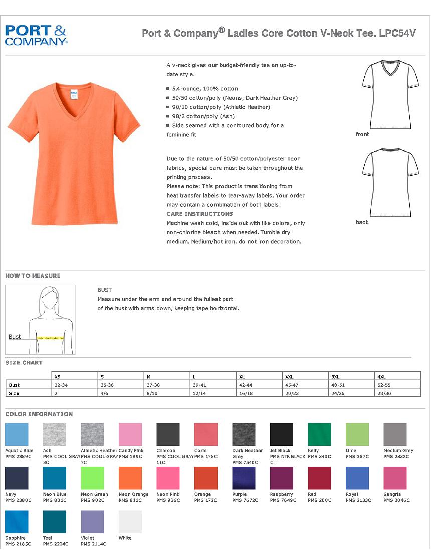 IOW Spring Fest Ladies VNeck Short Sleeve Shirt