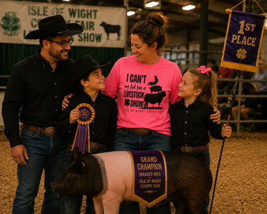 IOW Fair Livestock Show Shirt