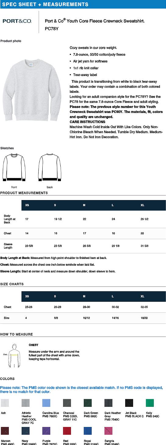 SHS Packer Pride Shirts Youth