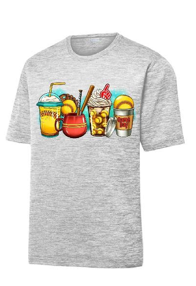 Softball Coffee Cup Shirts