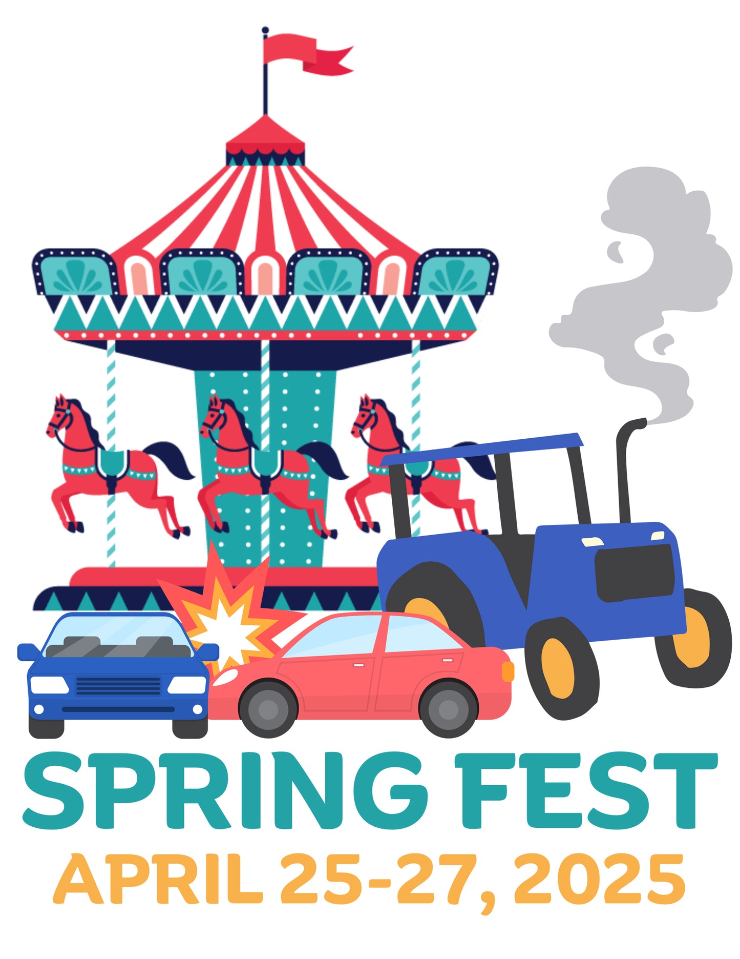 IOW Spring Fest Hooded Sweatshirt