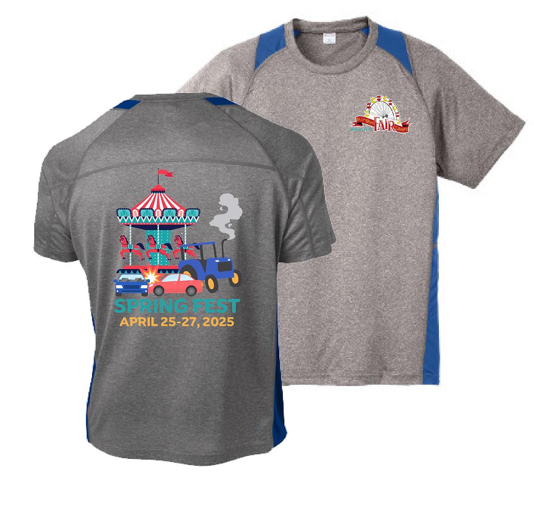 IOW Spring Fest Colorblock Short Sleeve Shirt