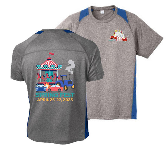 IOW Spring Fest Colorblock Short Sleeve Shirt