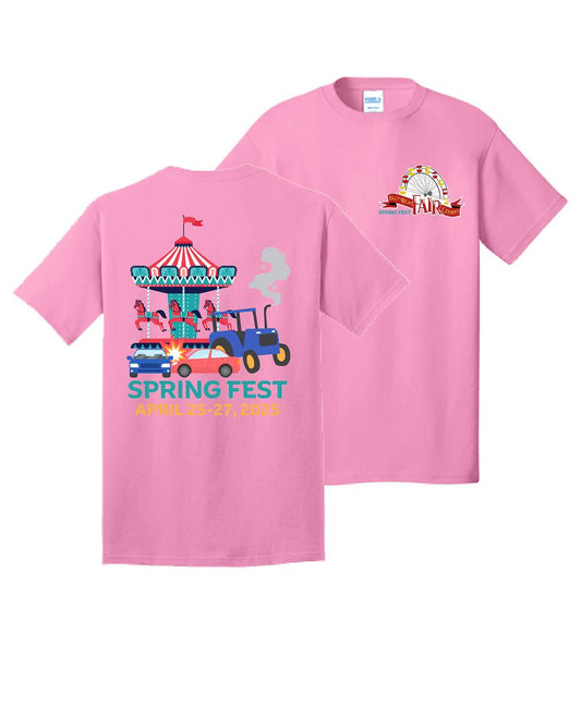 IOW Spring Fest Ladies VNeck Short Sleeve Shirt