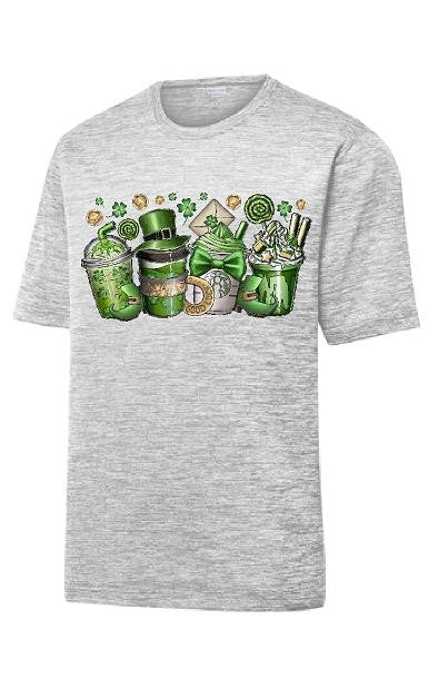 St. Patrick's Day Coffee Cup Shirts