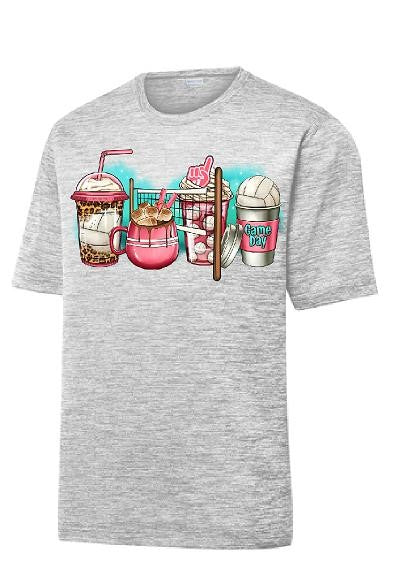 Volleyball Coffee Cup Shirts