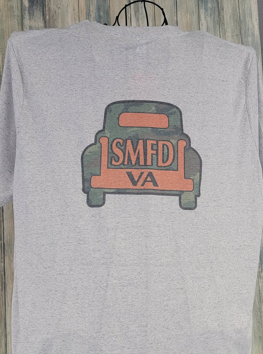 SMFD VA Camo Truck Short Sleeve Shirt