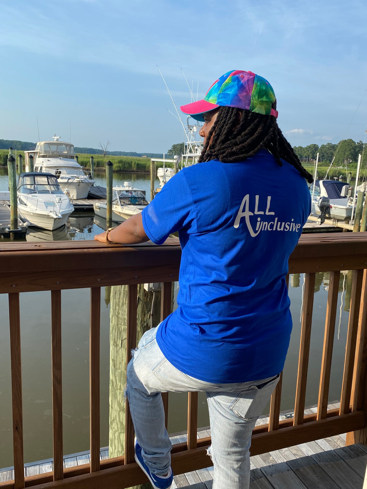 All Inclusive Word Short Sleeve Shirt