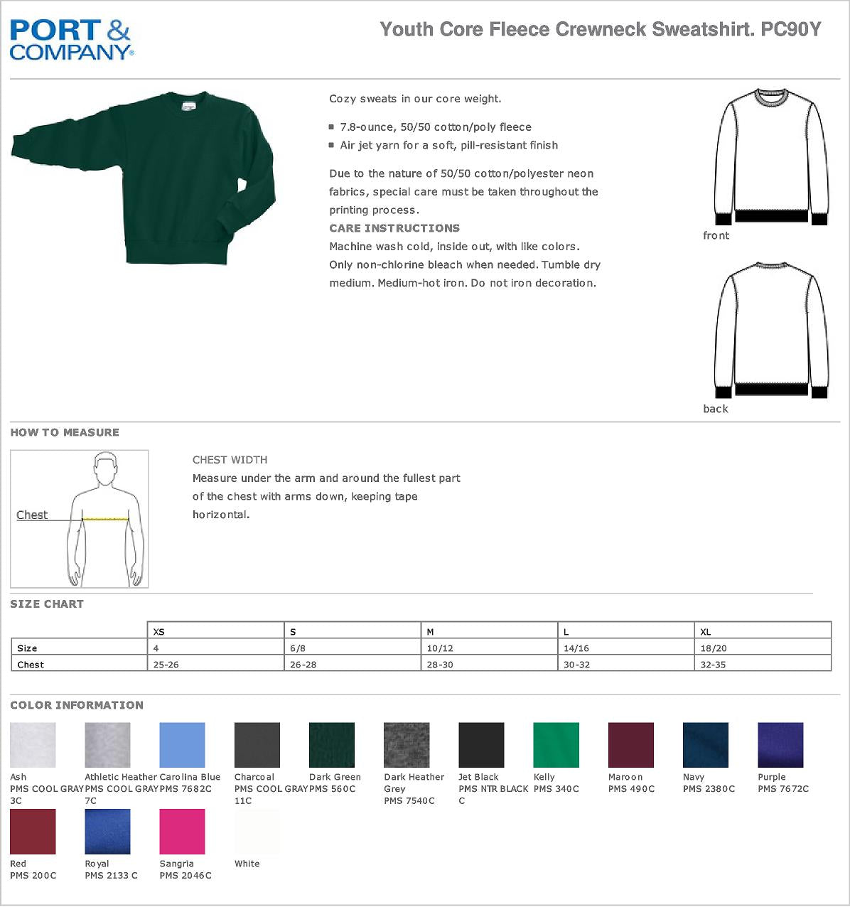 WES Hornet Crew Sweatshirt