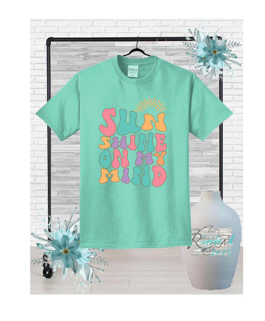 Sunshine on My Mind Short Sleeve Shirt