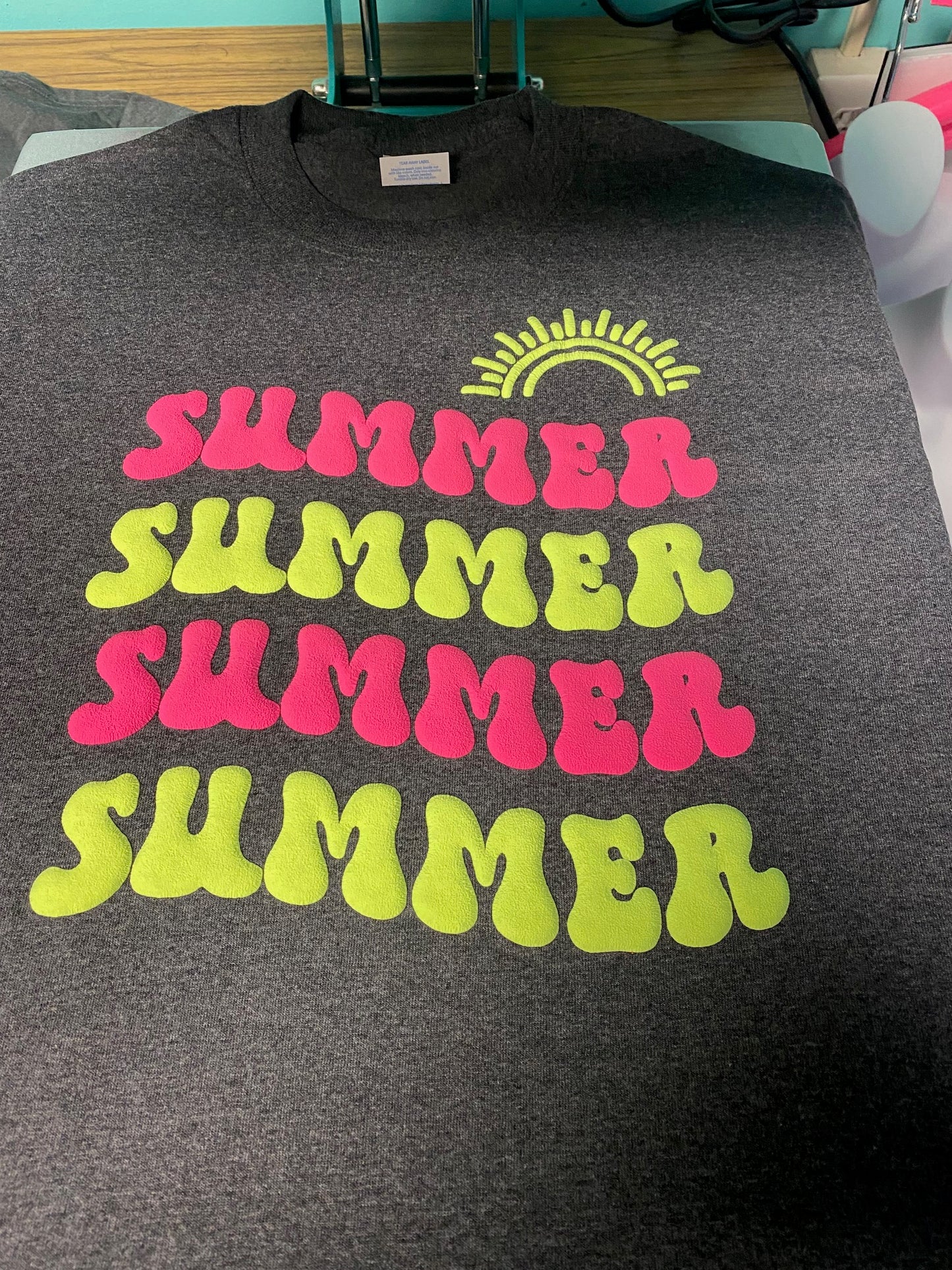 SUMMER SUMMER 3D puff Shirt